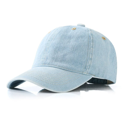 Couples Denim Baseball Cap European & American Style