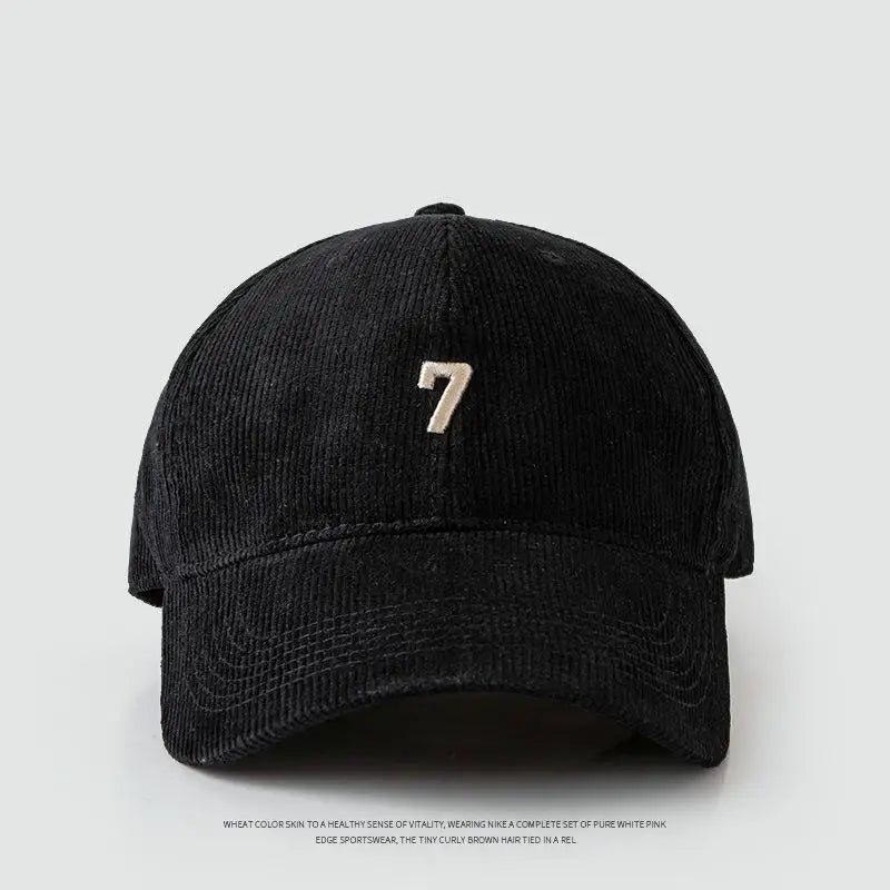 Winter 60-65cm Large Size Corduroy Baseball Cap For Men Women
