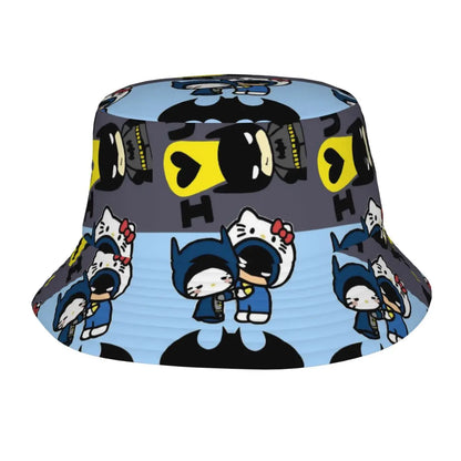 Kittys Leopard Bucket Hat Vocation Getaway Headwear Accessories Fisherman Cap
