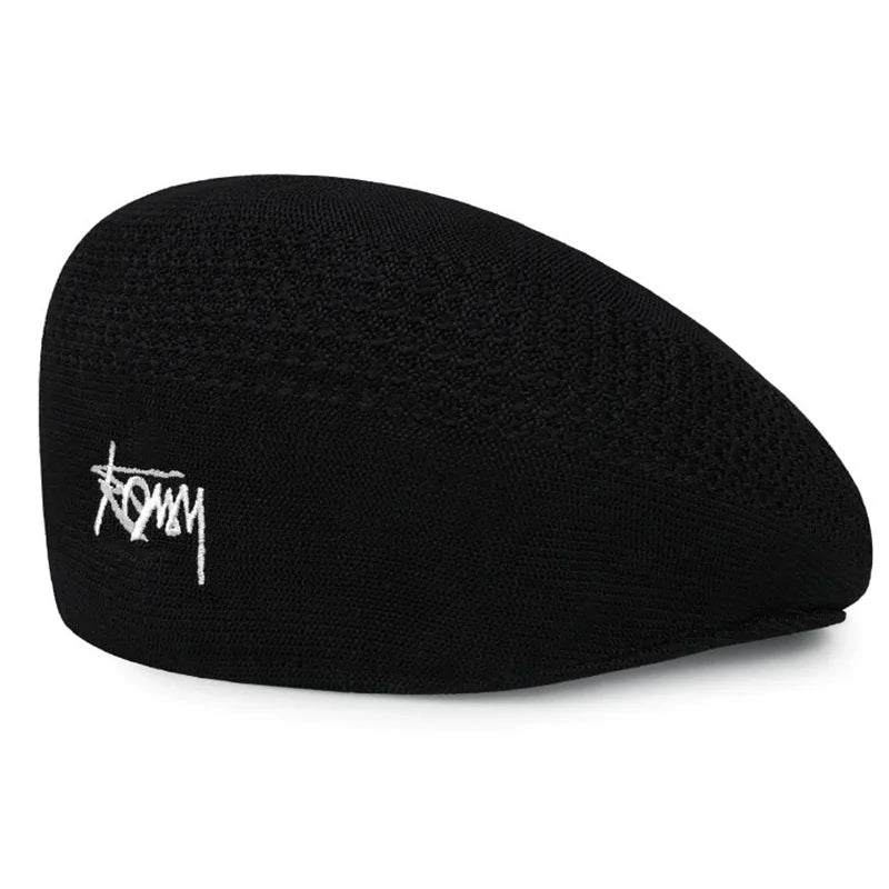 New Luxury Wool Beret Hat Women Men Four Seasons