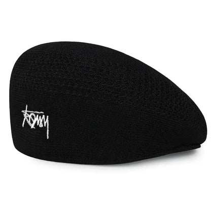 New Luxury Wool Beret Hat Women Men Four Seasons