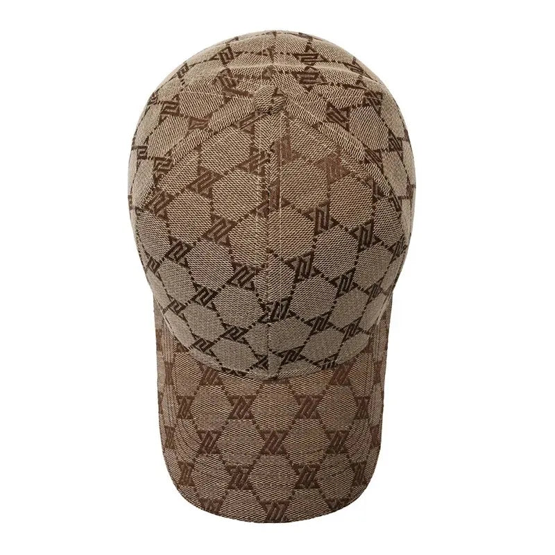 Sandwich Hard-top Baseball Cap with Big Brim for Outdoor Activities