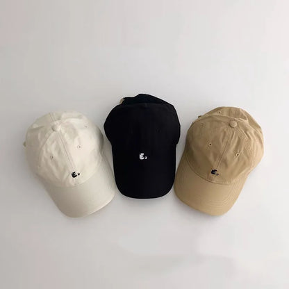 Fashion Letter Children Baseball Hat Embroidery Kids Duck 2 8year Boys Girls Outdoor Sunshade Visors Baby Hats