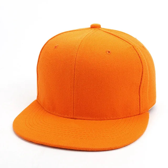Fashion Unisex Baseball Cap Men Women Hip-Hop Flat-Brimmed Cap