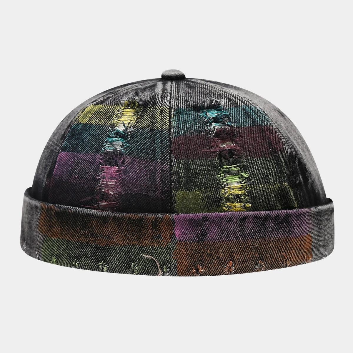 Denim Docker Cap Retro Hip Hop Street Caps