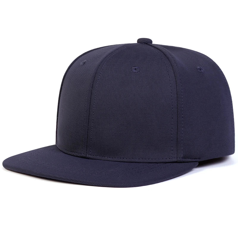 Trendy Rear Sealed Flat Edge Hat Men's Fashion Street Hip Hop Hat Women's
