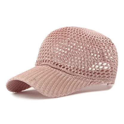 Summer Hollow-Out Breathable Mesh Baseball Cap