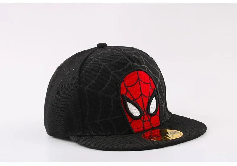 2026 Hot Anime Cartoon Spiderman Hats For Kids
