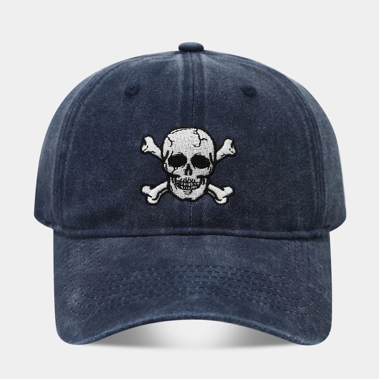 Personalized Skull Embroidered Baseball Cap
