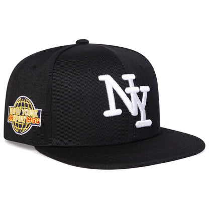 Unisex NY Letter Embroidery Hip-hop Hats Spring and Autumn