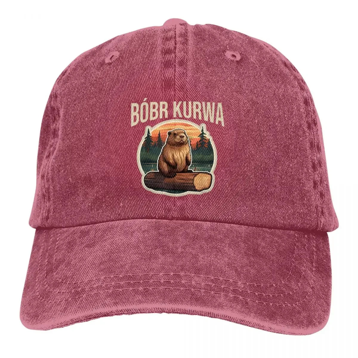 Bobr Kurwa Bober Beaver Bobr Baseball Cap