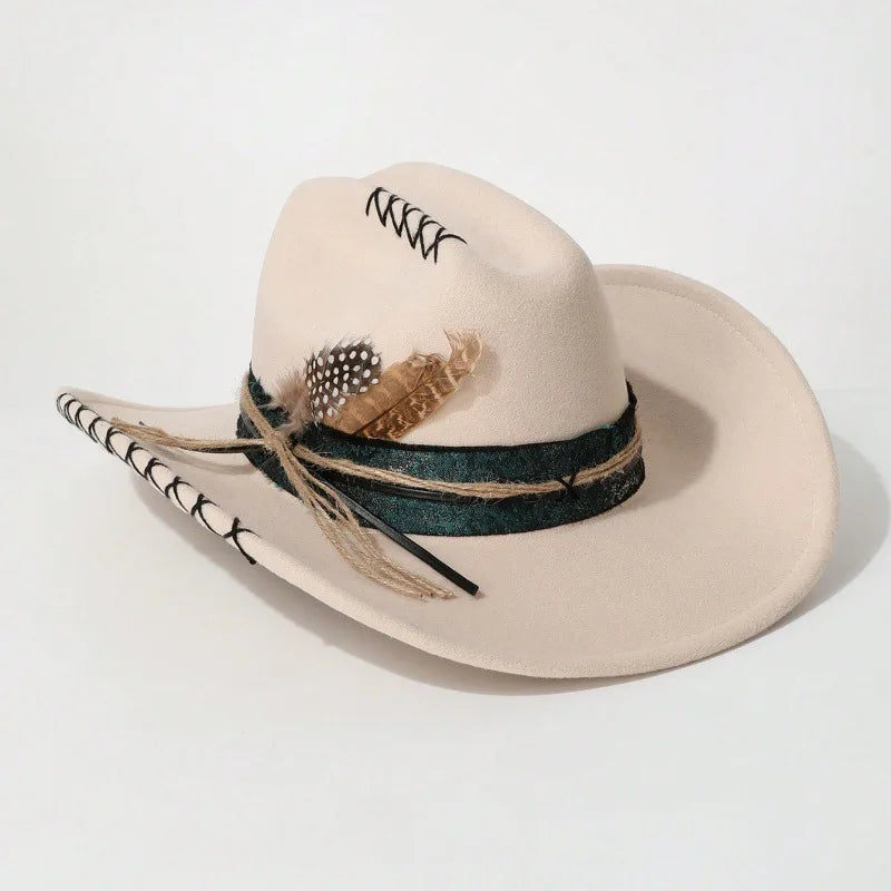 Handmade Fedora Hat Suede Men's And Women's Hat