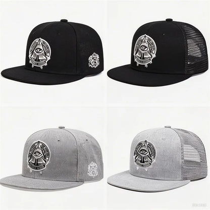 Spring Unisex Luxury High Quality Cap Mesh Snapback Cap for Man Woman