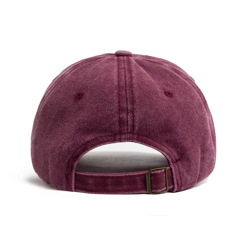 Fashion Letter Embroidered Cotton Soft Top Trucker Hat