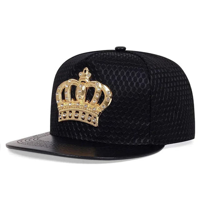 Unisex Crown Label Hip-Hop Hats Spring Autumn