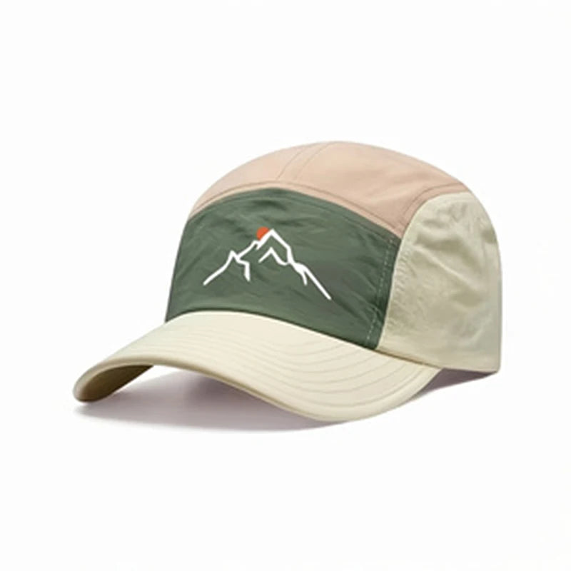 Outdoor Style Patchwork Baseball Cap