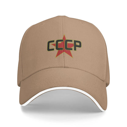 Russian USSR CCCP Creative Birthday Gifts Streetwear Red Star Hiking Baseball Caps Man Hip Hop Trucker Cap