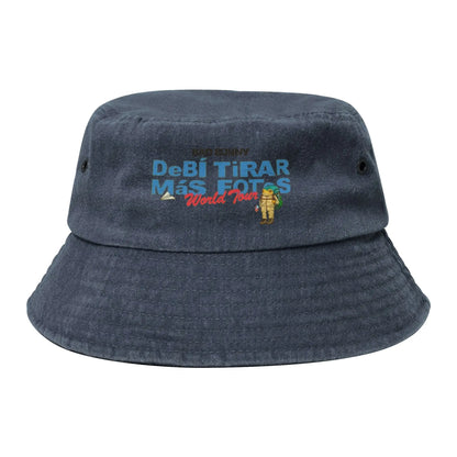 Girl Washed Denim Bucket Hat