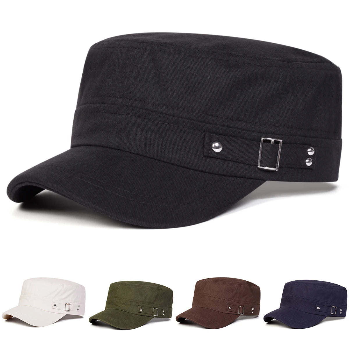 Unisex Military Caps Spring Autumn Sailor Hats