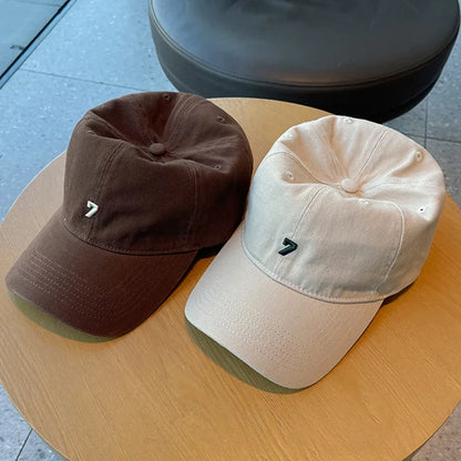 Number Embroidery Baseball Caps for Men Women