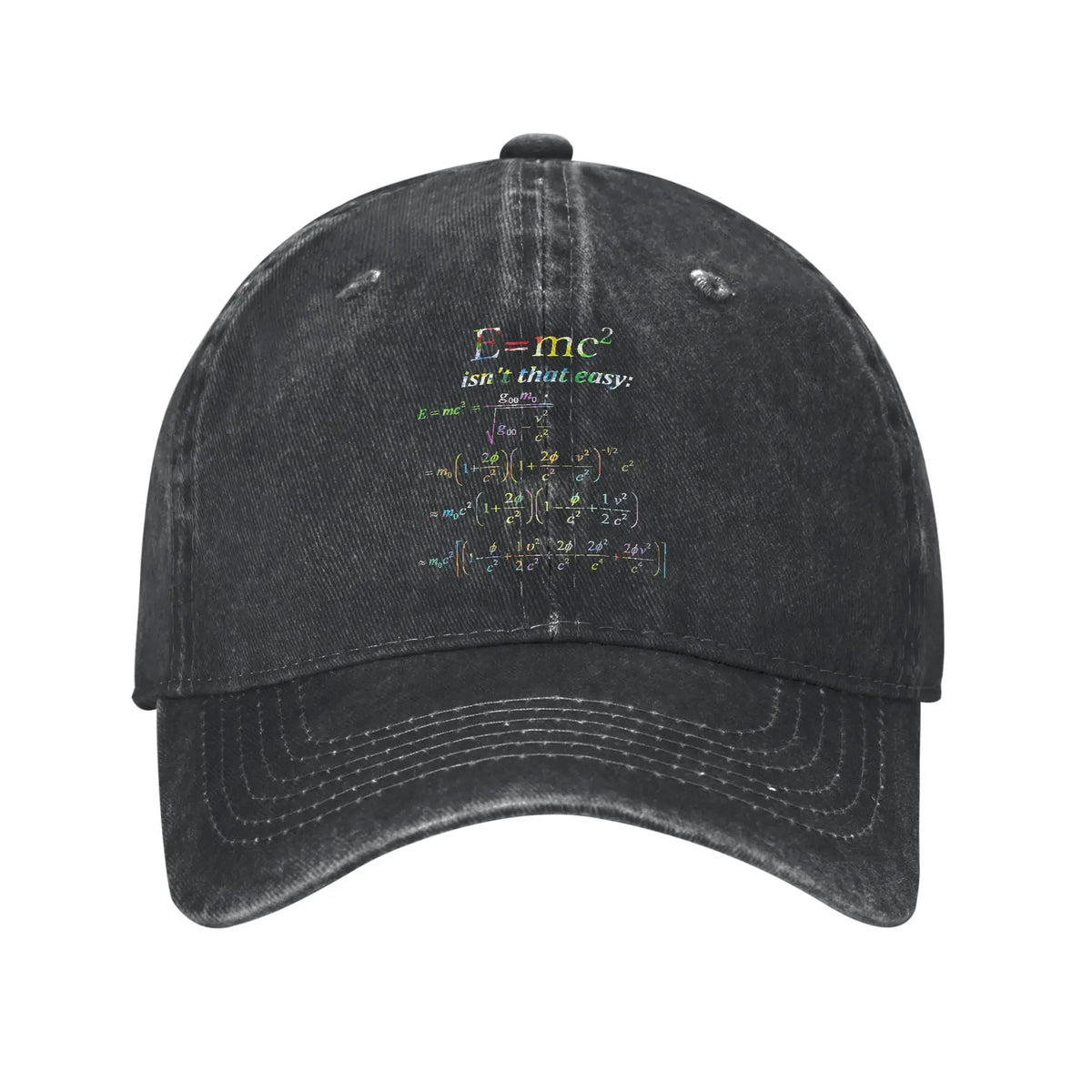 Energy Equals Coffee Baseball Caps
