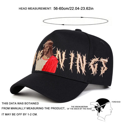 Unisex Personality Embroidery Baseball Caps