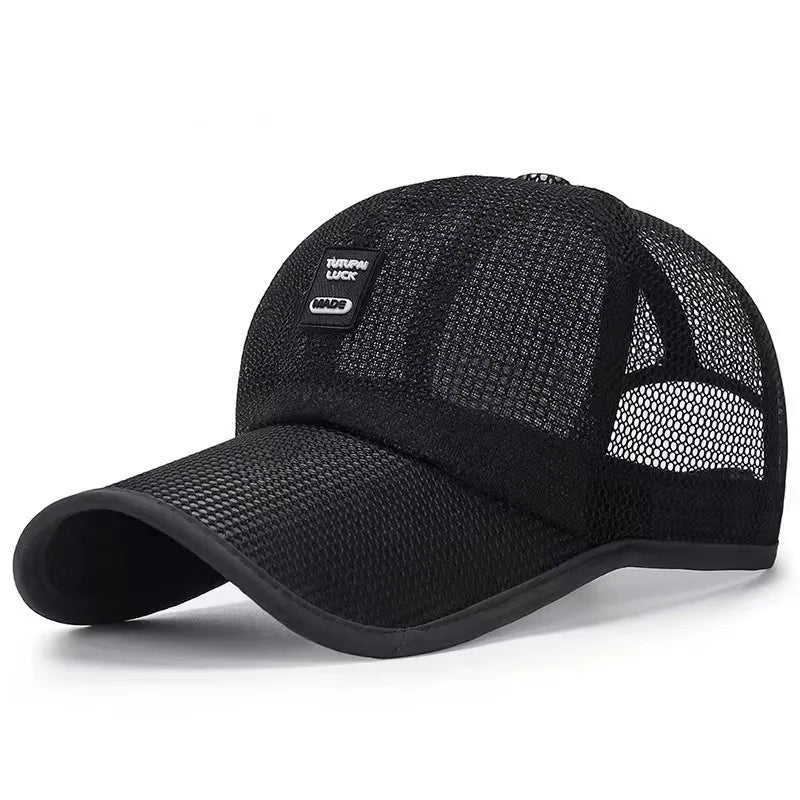 Men's Baseball Cap For Outdoor Casual Cycling Fishing Mesh