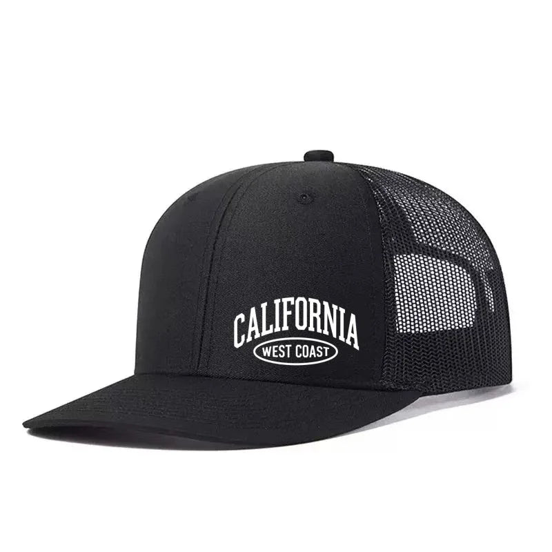 California Printed Baseball Cap  Snapback
