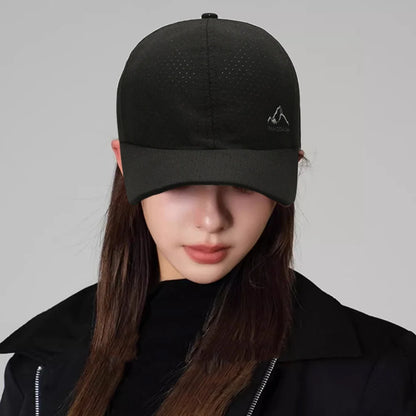Fashion Quick Dry Summer Baseball Cap Breathable Adjustable Sports Cap UV Protection Trucker Cap Men Women