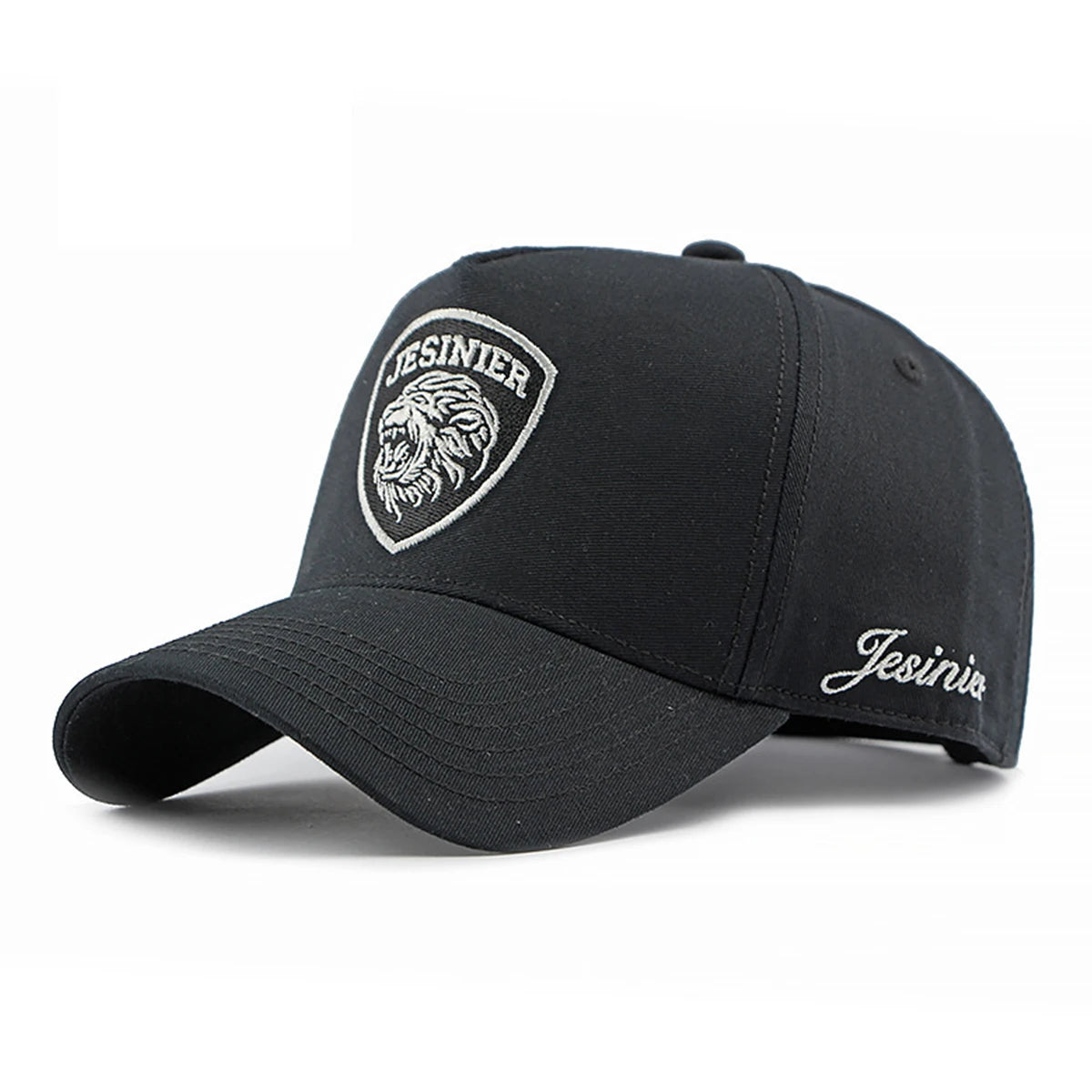 Unisex Jesinier Lion Embroidery Baseball Caps Spring Autumn