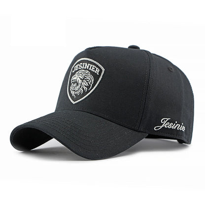 Unisex Jesinier Lion Embroidery Baseball Caps Spring Autumn