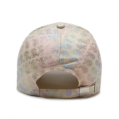 Letter Embroidery Couple Baseball Cap Hip Hop for Men Lady