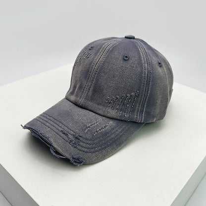 New Men Women Gradient American Vintage Broken Baseball Hats