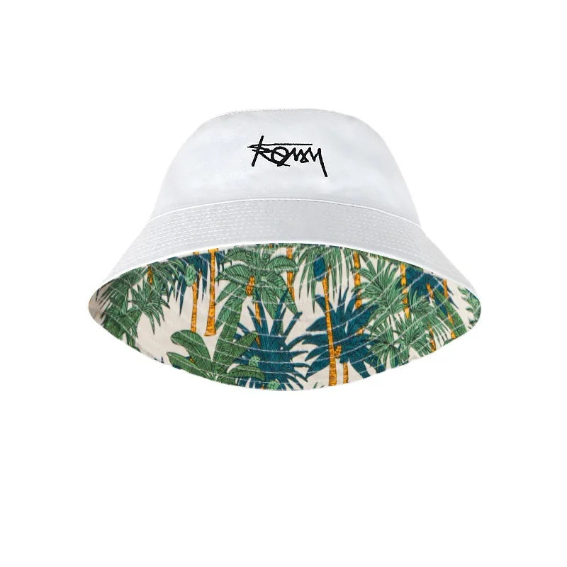 2026 New Double-Sided Wear Fisherman Cap Sun Protection Hip Hop Bucket Hat