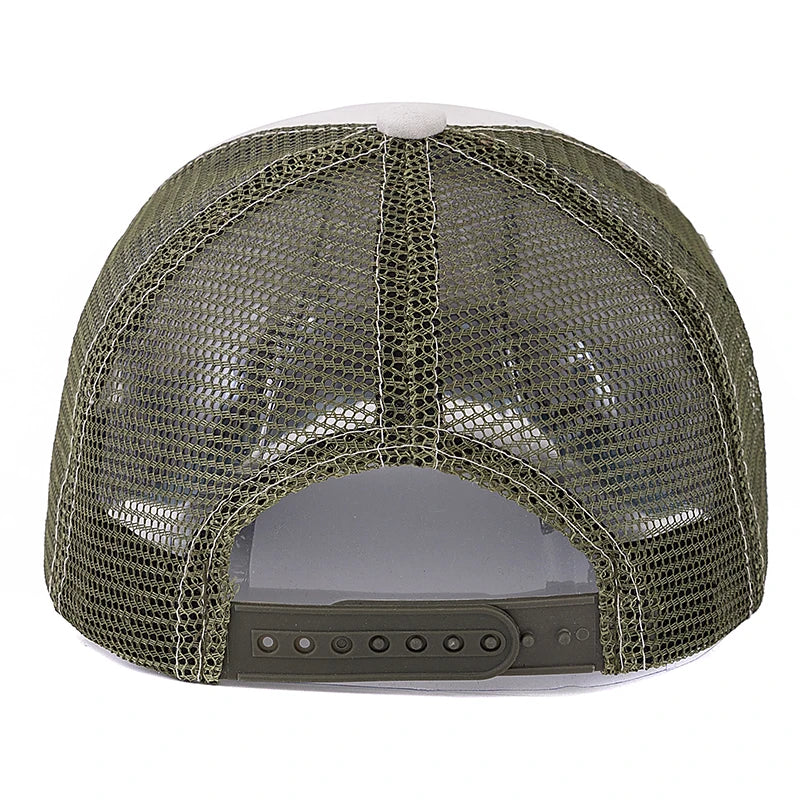 Unisex Mesh Cap Elephant Summer Animal Baseball Cap For Men Women ﻿