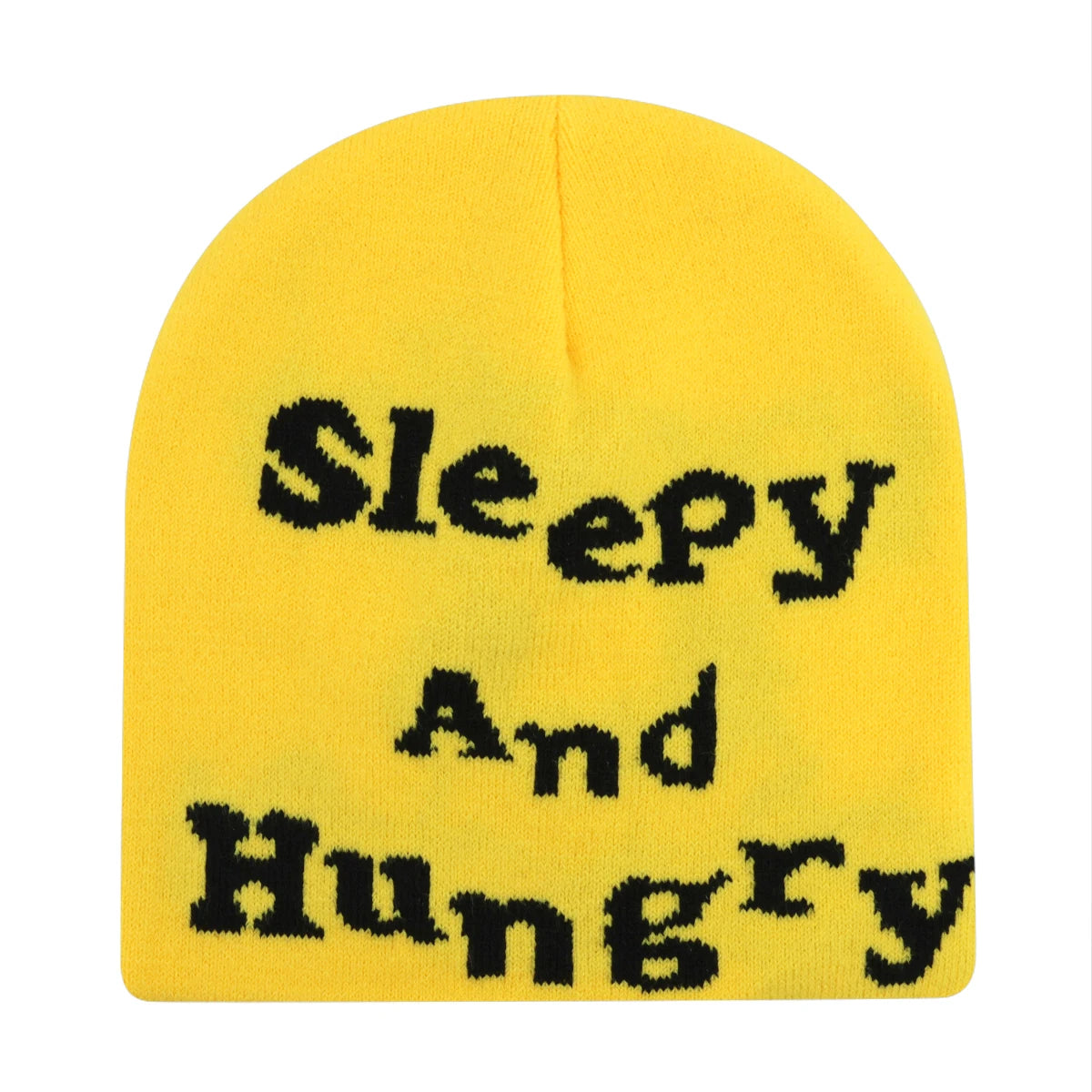 Y2k Letter Butter Knit Hats Skullies Beanies Autumn Winter Warm Hat