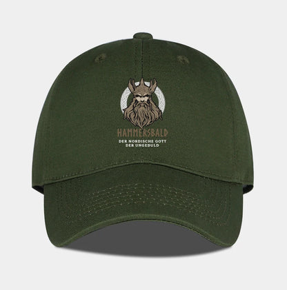 Hammers Bald Printed Baseball Cap Soft Comfortable Lightweight Breathable Adjustable Retro Viking Style