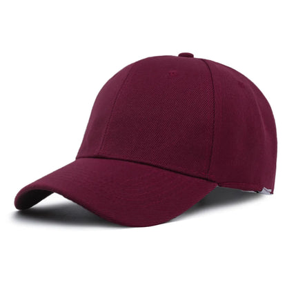 Summer Solid Color Women Sport Baseball Cap Unisex Baseball Caps Family