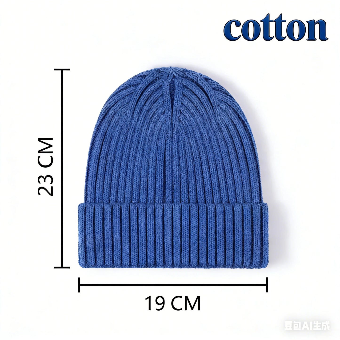 Autumn  Winter Short Warm Melon Hat Men