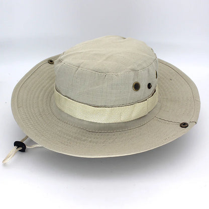 Camouflage Tactical Bucket Hat Summer Men Boonie Hat Outdoor