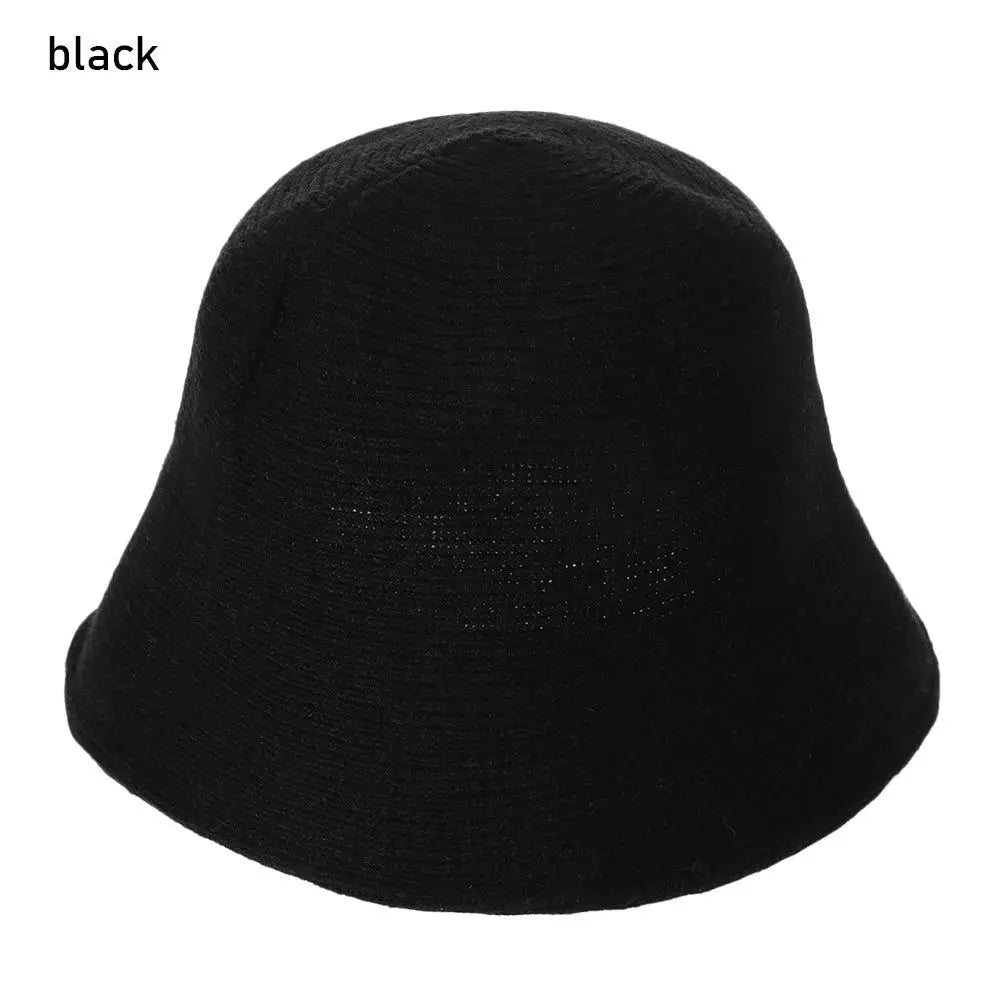 Outdoor Sunscreen Warm Wool Foldable Bucket Hat