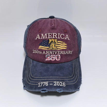American 250th Anniversary 1776-2026 Baseball Cap