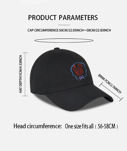 Bow Tie Lobster Print Soft Top Baseball Cap Soft Comfortable Lightweight Trendy Fashionable Unisex
