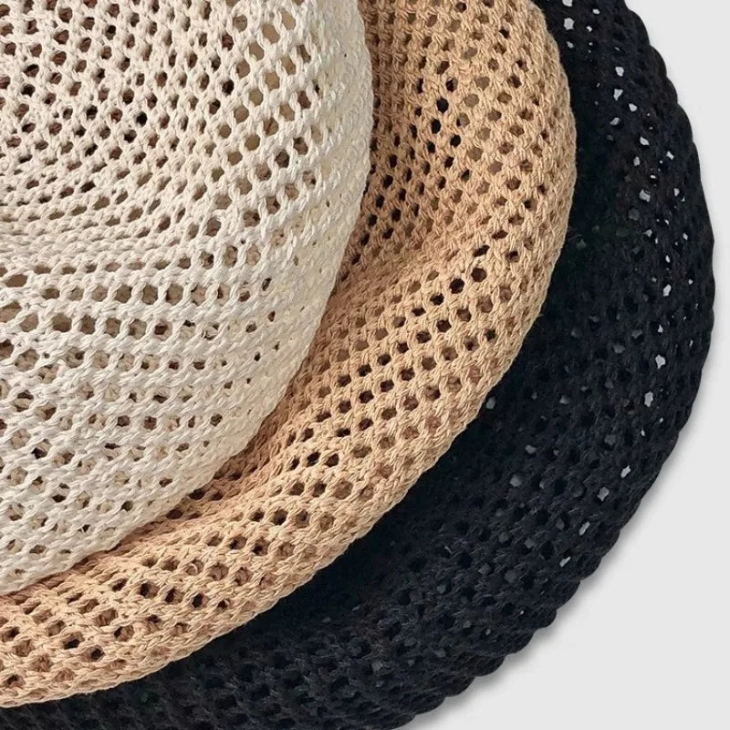 New Summer Solid Beret Hat For Women Outdoor