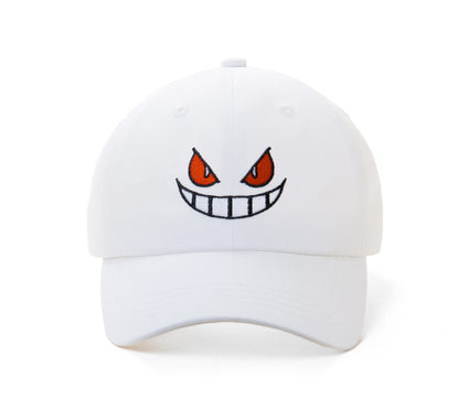 Unisex Cartoon Eyes Embroidery Baseball Caps Outdoor Spring and Autumn