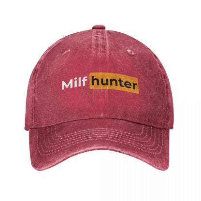 Funny Milf Hunter Baseball Caps