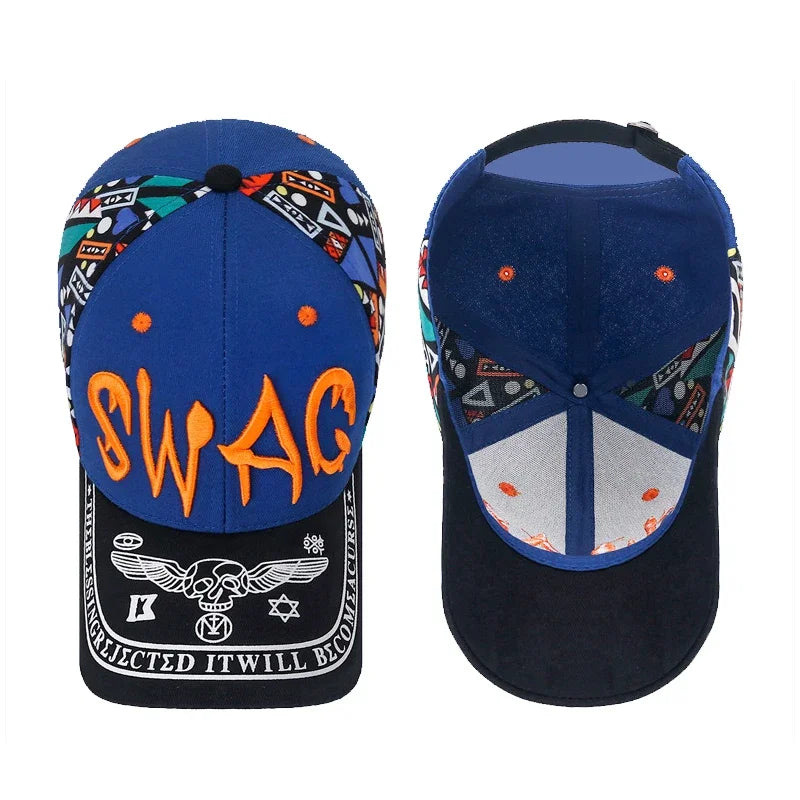 New Casual Fashion Letter Embroidery Printing Baseball Cap Outdoor