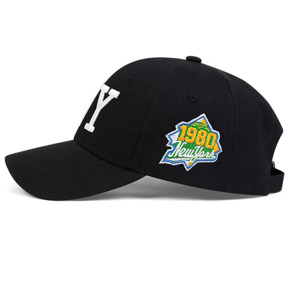 Unisex Letter Embroidery Baseball Caps Spring Autumn Outdoor