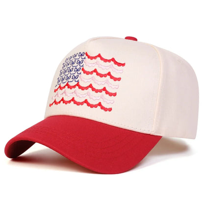 Unisex American Flag Embroidery Baseball Caps Spring Autumn