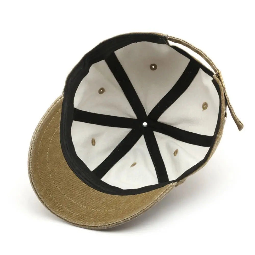 Fashion Dad Hat Baseball Cap Washed Cotton Solid Color Baseball Cap Women Men